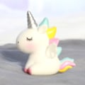 Miniatyrbild 2 av 5: 3D enhörning docka cupcake-topp (2 st 5,5 * 8,5 cm), cupcake-toppar C