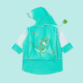 Pikkukuva 3 / 4: 1 kpl Pink Kids Poncho - Söpö All-in-one Vedenpitävä Eläin Unisex