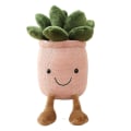 Miniatyrbillede 3 af 5: Realistiske sukkulent planter plys legetøj ornamenter potteplanter