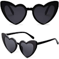 Pikkukuva 2 / 5: Clout Sydämenmuotoiset aurinkolasit Vintage Cat Eye -lasit Mod Styl