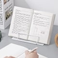 Pikkukuva 4 / 5: Luku- ja kirjoitusalusta, monitoiminen metallilukijan kirjanpidike, kannettava