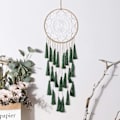 Miniatyrbillede 3 af 5: Macrame drømmefangere til soveværelse - Kvast vægophæng håndlavet