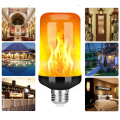 Miniatyrbilde 3 av 5: Led flammepære, 4 moduser flimrende lyspærer, E26/e2