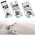 Miniatyrbild 3 av 5: 6 symaskinspressarsats, 3 smala rullade fållsymaskinspressarfötter (3/4/6 mm), 3 rullade fållpressarfötter symaskinspressarfötter fållfotset (4/8, 6/8, 8/8 tum) för hushåll