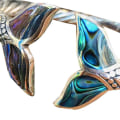 Pikkukuva 3 / 5: Abalone-kuori ja merenneitopyrstörannekoru, säädettävä