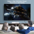 Pikkukuva 4 / 5: Muunnin HDMI:lle, HDMI 16 tulolähtö: 9/4: 3 Ääni-videomuunnin HDMI-kaapelilla HDTV-näytölle Projektori STB VHS Xbox PS3 Sky Blu-Ray DVD-soitin