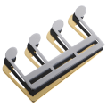 Miniatyrbillede 5 af 5: Musiknodemappe (sort), dagbog musikbog mappe, klaver printi