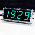 DIY Elektronisk Klockkit (Grön) - 4 LED Digital Klockkit Automa