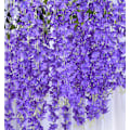 Pikkukuva 2 / 5: 12 salattu ja pidennetty wisteria-simulaatiokeppi kukkia