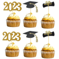 Miniatyrbillede 1 af 5: 36 stk. kagepynt til dimission - kagepynt til dimission 2023