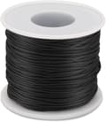 1mm sort elastisk snor, 50m elastisk snor til armbånd