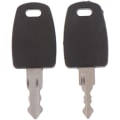 Miniatyrbillede 1 af 5: 2 stk. TSA007 TSA002 Master Keys Rejsebagage Kuffer Custo