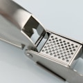 Miniatyrbillede 3 af 5: 430 Sølv Hardware Nem Rengøring af Rustfrit Stål Hvidløgspresser