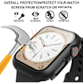 Pikkukuva 5 / 5: 2 kpl koteloa Apple Watch Series 8/7/6/5/4/SE 2/SE -näytönsuojalle