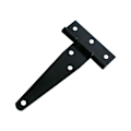 Miniatyrbillede 1 af 4: 1 stk. Sort 14\"/350mm Heavy Duty Tee hængsler - Lang port/skur/dør