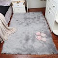 Miniatyrbillede 3 af 5: Fleece tæppe uld tæppe imitation fleece tæppe fluffy blød lang