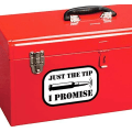 Miniatyrbillede 3 af 5: 4 Pakke Bullet Just The Tip I Promise Vinyl Decal Sticker - Bil T