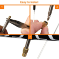 Miniatyrbilde 3 av 5: 5 stk messingventil adapter adapter passer til sykler e-sykkel