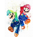 Pikkukuva 1 / 5: Mario Bros Timanttimaalaussetti Koti Dekor DIY 5D Täysi Diamo