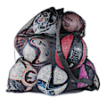 Miniatyrbilde 1 av 4: Snøresnor Mesh Bag Multipurpose Stor Kapasitet Oppbevaringspose for B