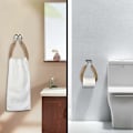 Pikkukuva 3 / 4: WC-paperiteline, kylpyhuoneen paperiteline, WC-pyyherullateline