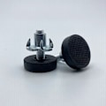 Miniatyrbillede 4 af 5: 4X Møbelbenskruer M6x22 + 4X Klo-møtrikker M6 justerbar End c