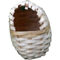 Miniatyrbilde 4 av 5: Lanrui 2 stk eggformet eggrede, bambusfuglerede, egnet