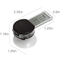 Miniatyrbillede 2 af 5: Reptil Terrarium Termometer Hygrometer Digitalt Display Kæledyr Rea
