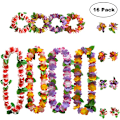 Miniatyrbillede 2 af 5: 16 Pakke Hawaiianske Blomsterhalskæder til Strandtemafest, Hawaii