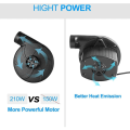 Miniatyrbillede 4 af 4: Elektrisk luftpumpe - 220W 2 i 1 elektrisk oppumpning og afblæsning w