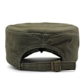 Miniatyrbilde 2 av 5: Ensfarget flat topp unisex caps (Army Green), justerbar mote