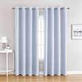 Miniatyrbillede 1 af 2: Blackout Gardiner Isolerede Gardiner Sort 140x175cm Moderne