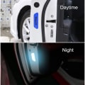 Miniatyrbillede 4 af 5: Universal døråbne reflekterende advarselsmærkater Auto Open Si