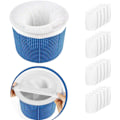Miniatyrbillede 1 af 5: Skimmer Sok, Engangs Skimmer Filter til Pool & Spa Net Skim S
