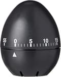 Lotde 4 Svart Äggformad Mekanisk Timer