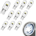 Pikkukuva 1 / 5: (10 KPL) W5W T10 LED-autopolttimot - Auton sisävalot (valkoinen)