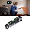 Miniatyrbilde 3 av 5: Multifunksjonell lasernivålinjal målenivålinjal infr