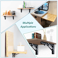 Miniatyrbild 4 av 5: Fällbart Hyllfäste Väggfäste Fällbart Hyllfäste B