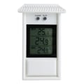 Miniatyrbillede 1 af 5: Hvid - 1 stk. indendørs/udendørs digitalt termometer, udendørs temp