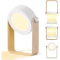 Miniatyrbillede 1 af 5: LED-bordlampe USB genopladelig skrivebordslampe natlys 15W berøring