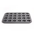 Miniatyrbild 1 av 5: 24 set svart 30,5*26,5*1,5 cm non-stick mini kakform