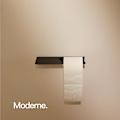 Pikkukuva 3 / 5: Hamburg Design WC-paperiteline ilman porausta I Itsekiinnittyvä seinään asennettava kylpyhuoneen WC-paperiteline I WC-rulla