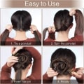 Miniatyrbilde 4 av 5: 10 stk. Chignon-hårnål i sinklegering, U-formet hårnål med 4 pigger