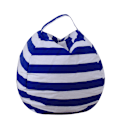 Miniatyrbilde 4 av 5: Ekstra stor oppbevaringssekk for kosedyr, sittepuff for barn, myk sittepute for hjemmet (38 tommer)