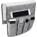 Miniatyrbillede 1 af 5: Sofa Armrest Organizer (Grå), 5 Lommer, Skridsikker, Velegnet til