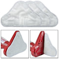 Miniatyrbilde 1 av 3: 5 stk Mikrofiber Dampmopp Rengjøringsputer Erstatning Dampmopp Kompatibel For H2o X5 H20 Vaskbar