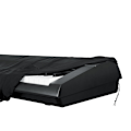 Miniatyrbillede 4 af 5: 61 & 73 & 76 Key Stretch Cover til Digital Piano Keyboard, Sort