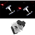 Pikkukuva 2 / 5: 2 kpl LED-auton ovilähtövalot, auton ovilähtö LED-tervetulovalo, LED-auton projektoriv valo, LED-kohteliaisuusvalo