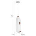 Miniatyrbilde 2 av 5: Elektrisk trådløs boblemixer eggvisp brød eggvisp