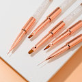 Miniatyrbild 4 av 5: Akryl nagelborste set - 5PCS för akrylpulver nagelborste till a
